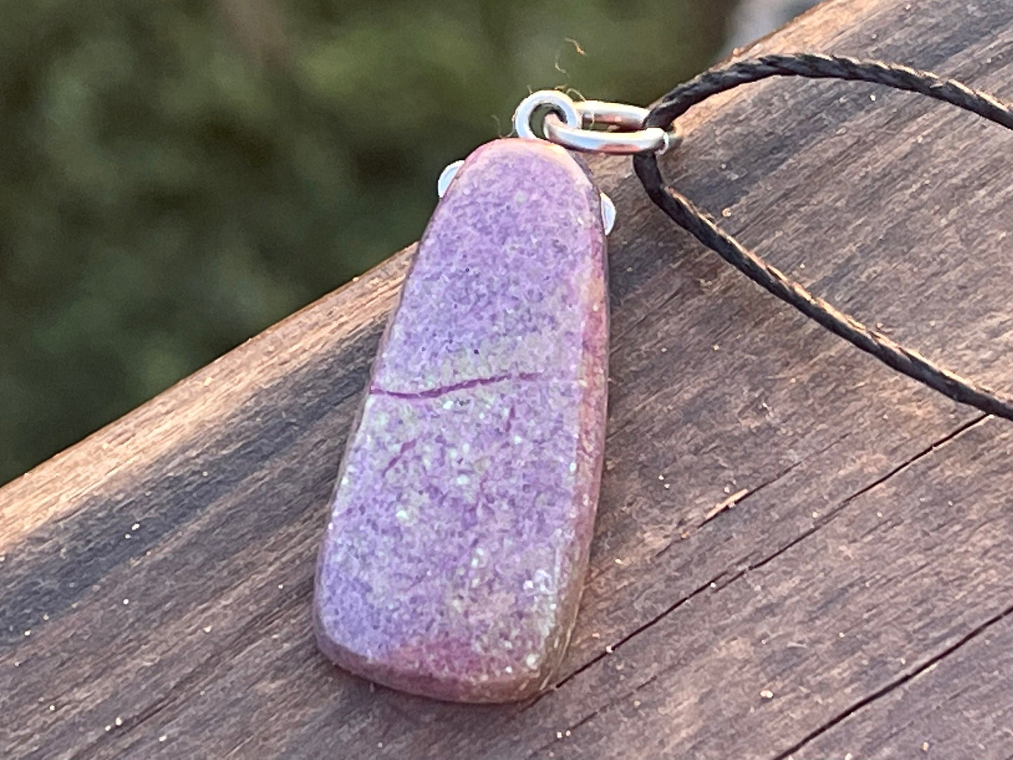 Atlantisite pendant, Atlantisite necklace, Atlantisite jewellery, unique gift for him, boho handmade necklace, romantic gift for her
