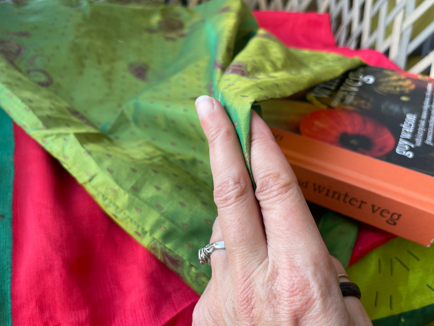 Large recycled sari bags. Alternative eco friendly wrapping option. Recycled bags for gifts. Recycled gift bags. Ethical draw string bags.