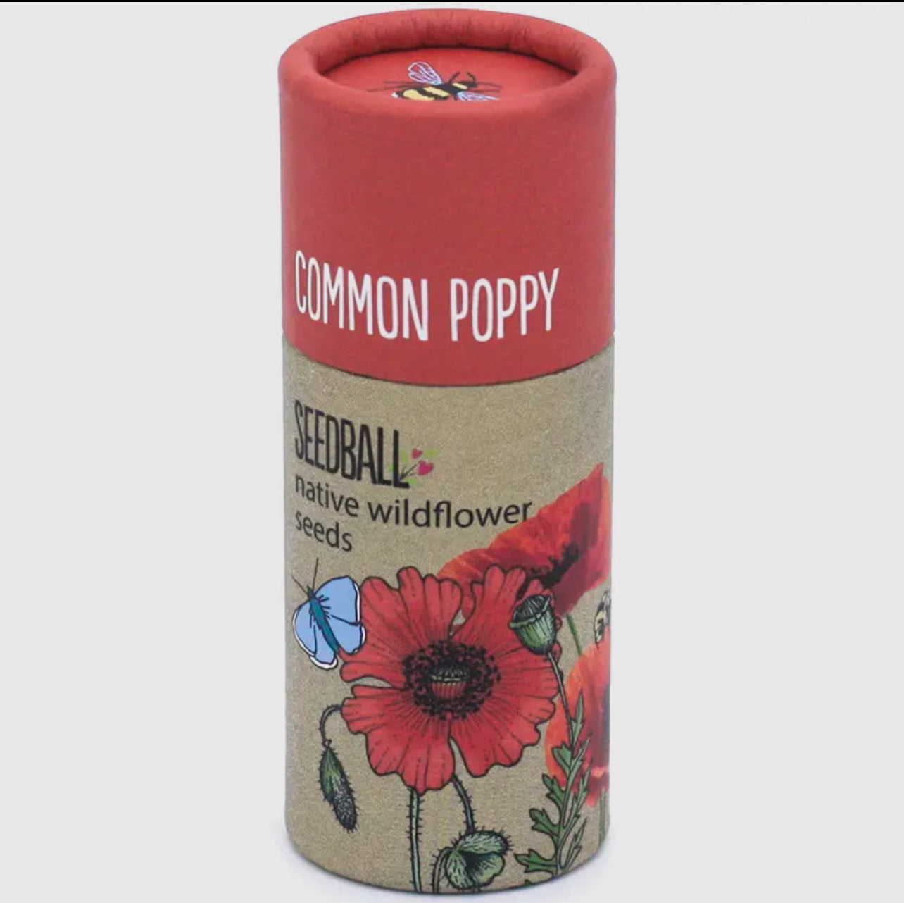 Poppy seed bombs. Flower bombs Save The Bees! Great as little gifts (perfect for remembrance) or to re-wild your garden. Bee friendly plants and gifts, made in the UK.