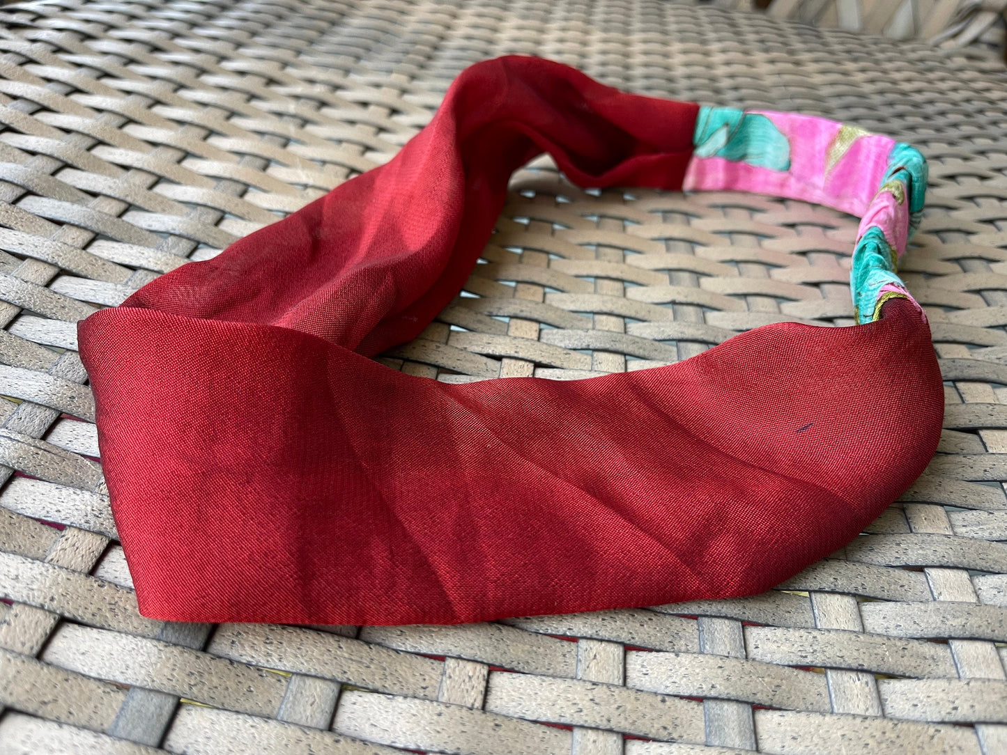 SALE Recycled hair bands, recycled head band, recycled jewellery, eco friendly gift for her, handmade hair wrap, gift for girl. Alice band