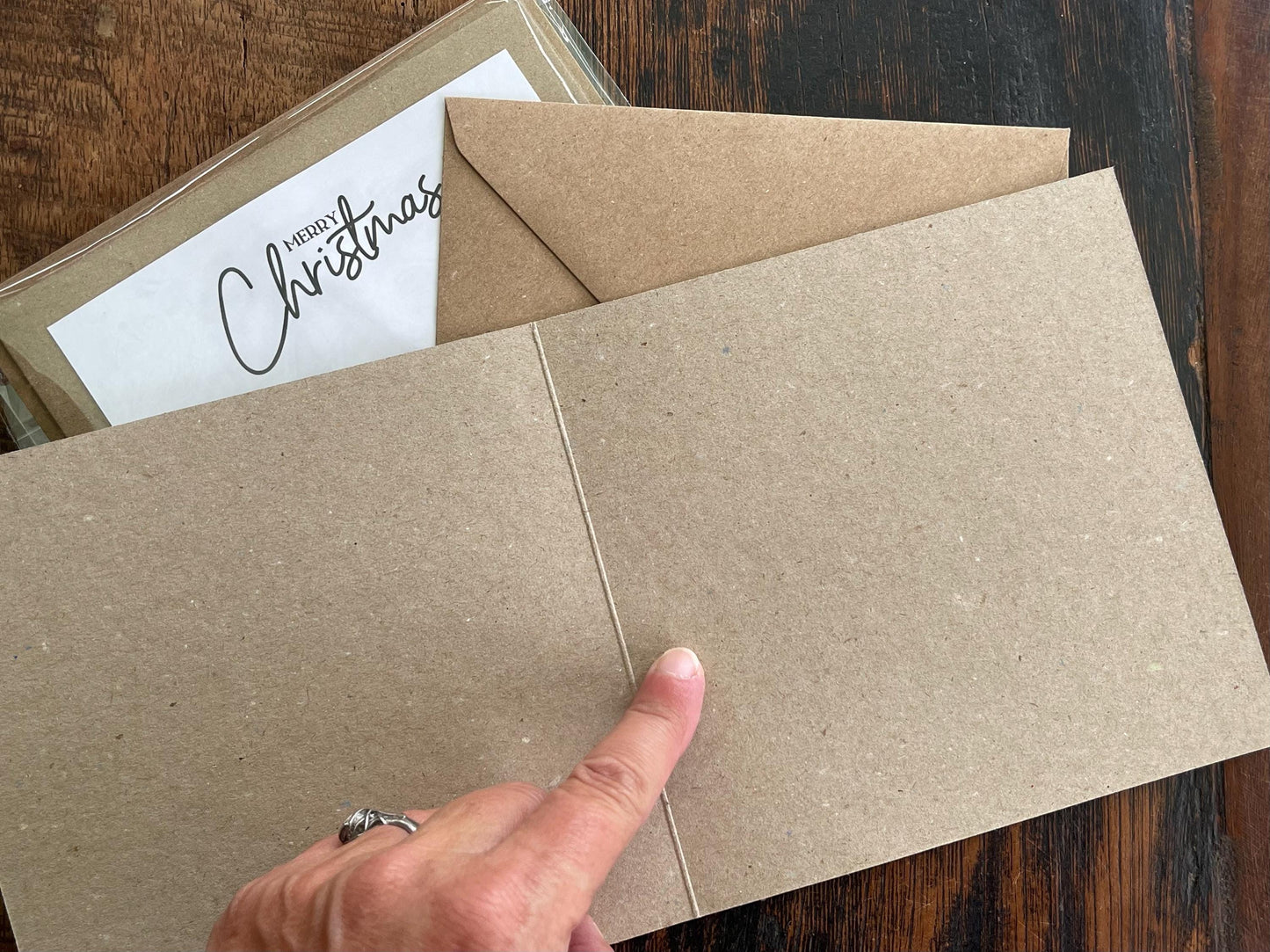 Recycled Christmas card. Christmas sausage dog card, dog christmas card. Eco friendly Christmas card. Xmas dog card, ethical Christmas card