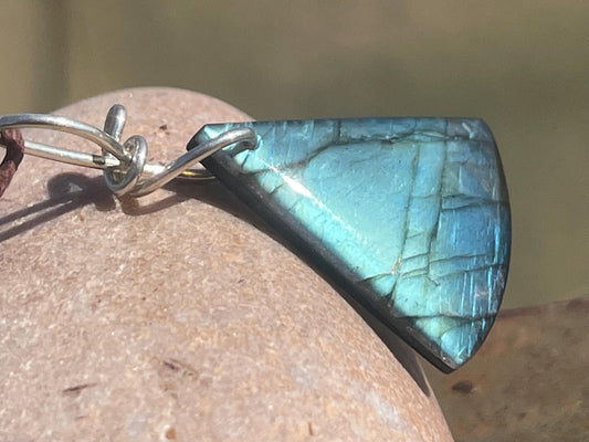 Labradorite necklace, labradorite jewellery, boho gift for her, unusual necklace, ethical jewellery, handmade necklace, labradorite pendant