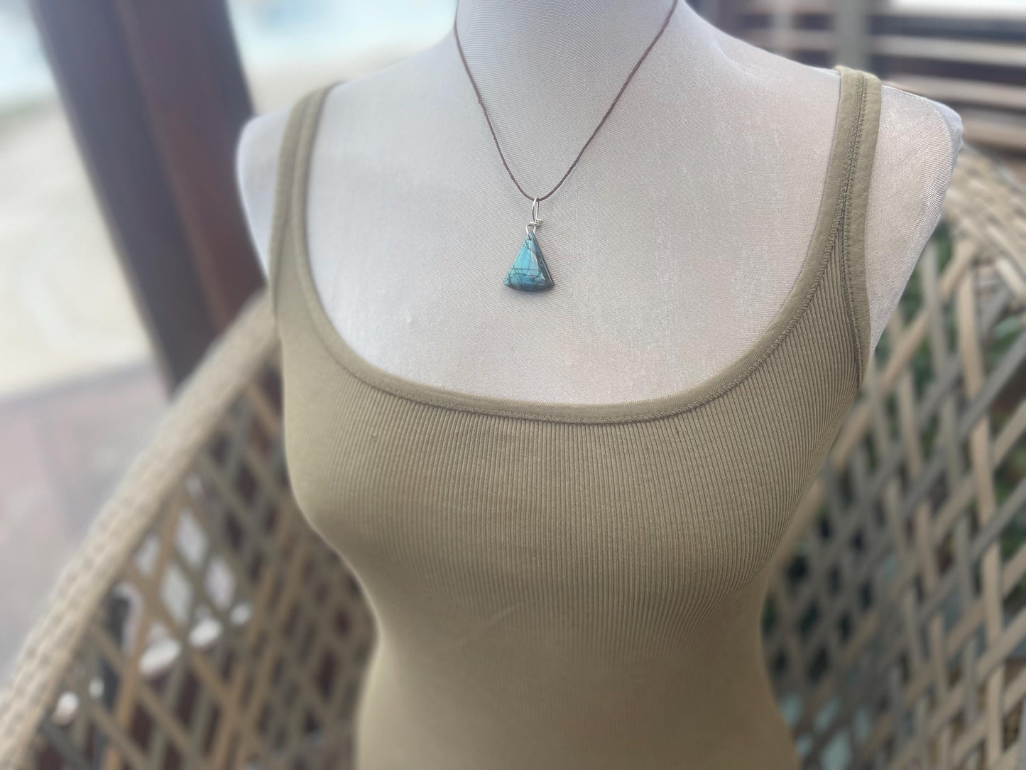 Labradorite necklace, labradorite jewellery, boho gift for her, unusual necklace, ethical jewellery, handmade necklace, labradorite pendant