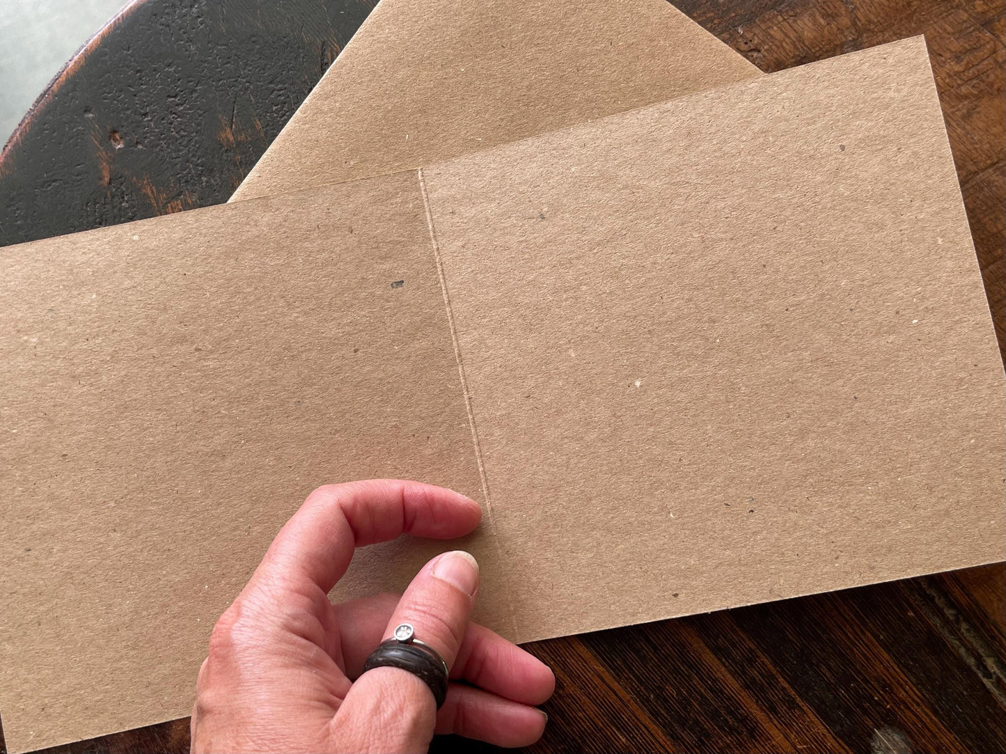 recycled card, eco friendly card, flower card. Birthday card, handmade card, thank you card, pink card, boho card for gardener, eco cards