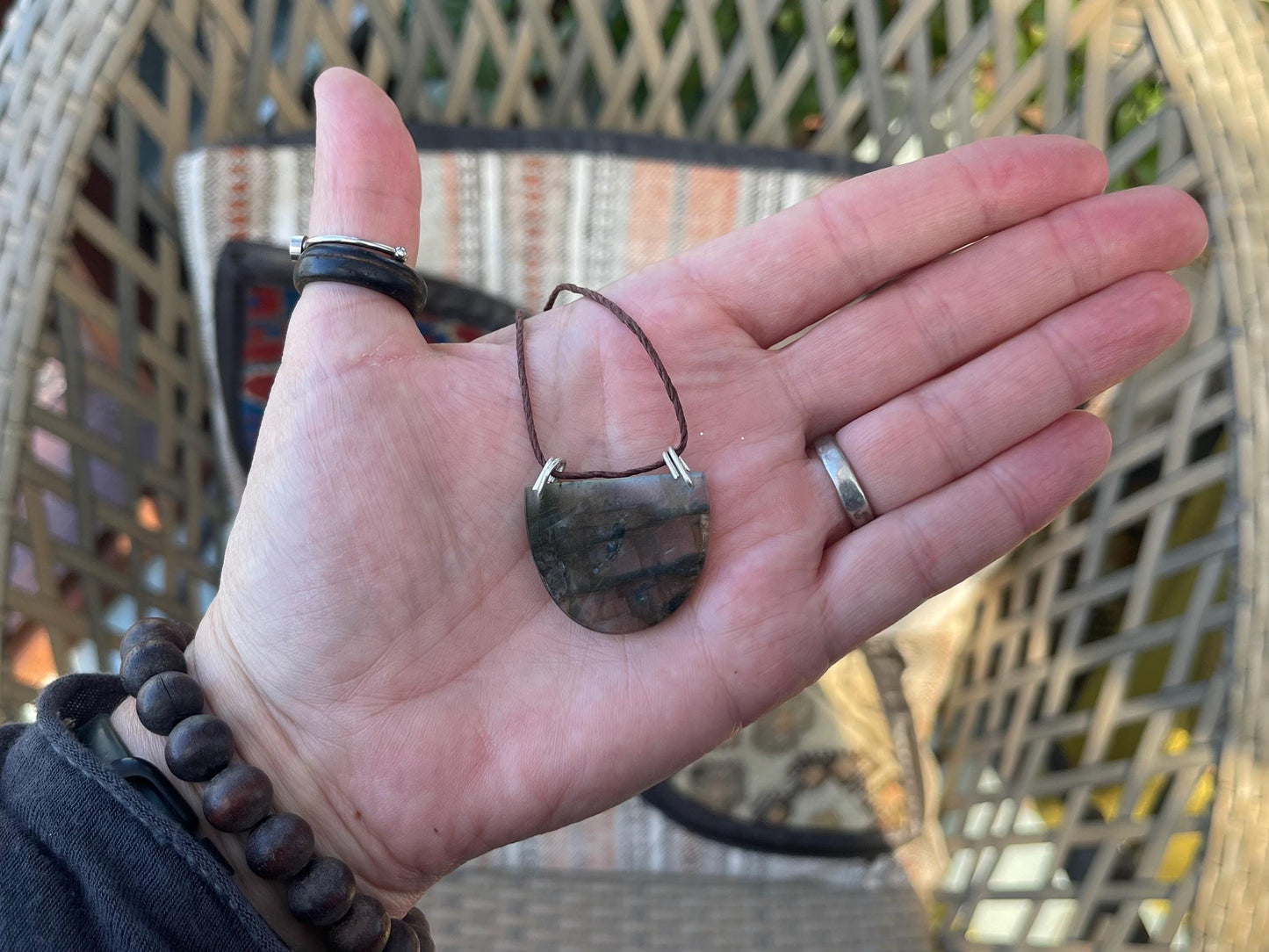 Labradorite necklace, labradorite jewellery, boho gift for her, unusual necklace, ethical jewellery, handmade necklace, labradorite pendant