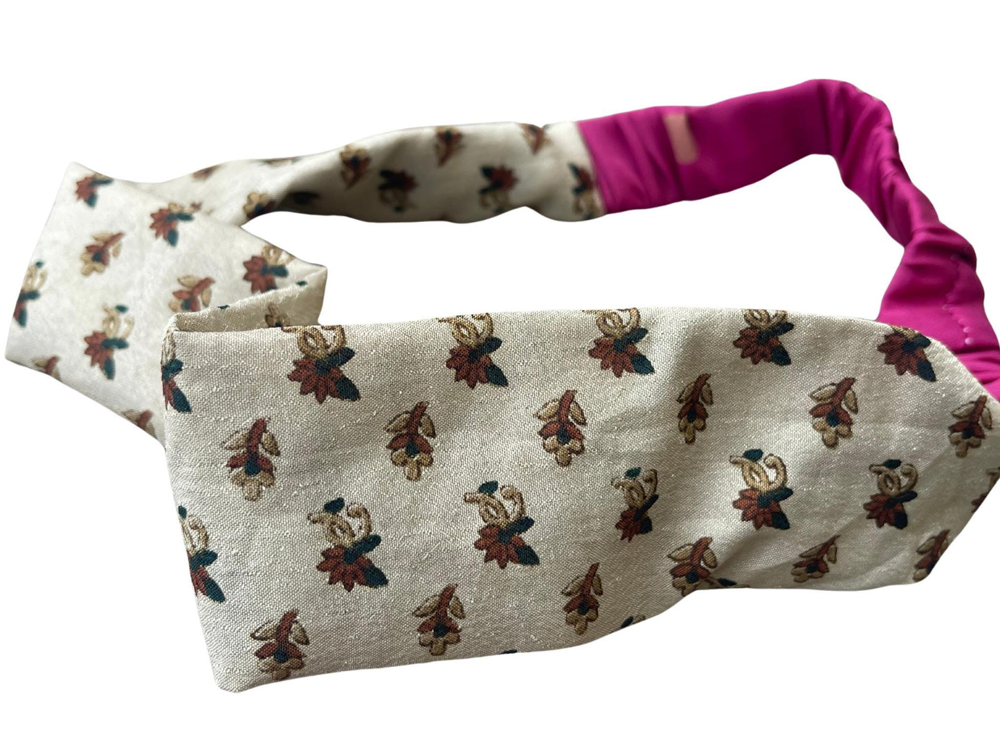 SALE Recycled hairbands, recycled headband, eco friendly hair tie, handmade hair wrap, gift for girl. Artist hair wrap, eco boho hair scarf