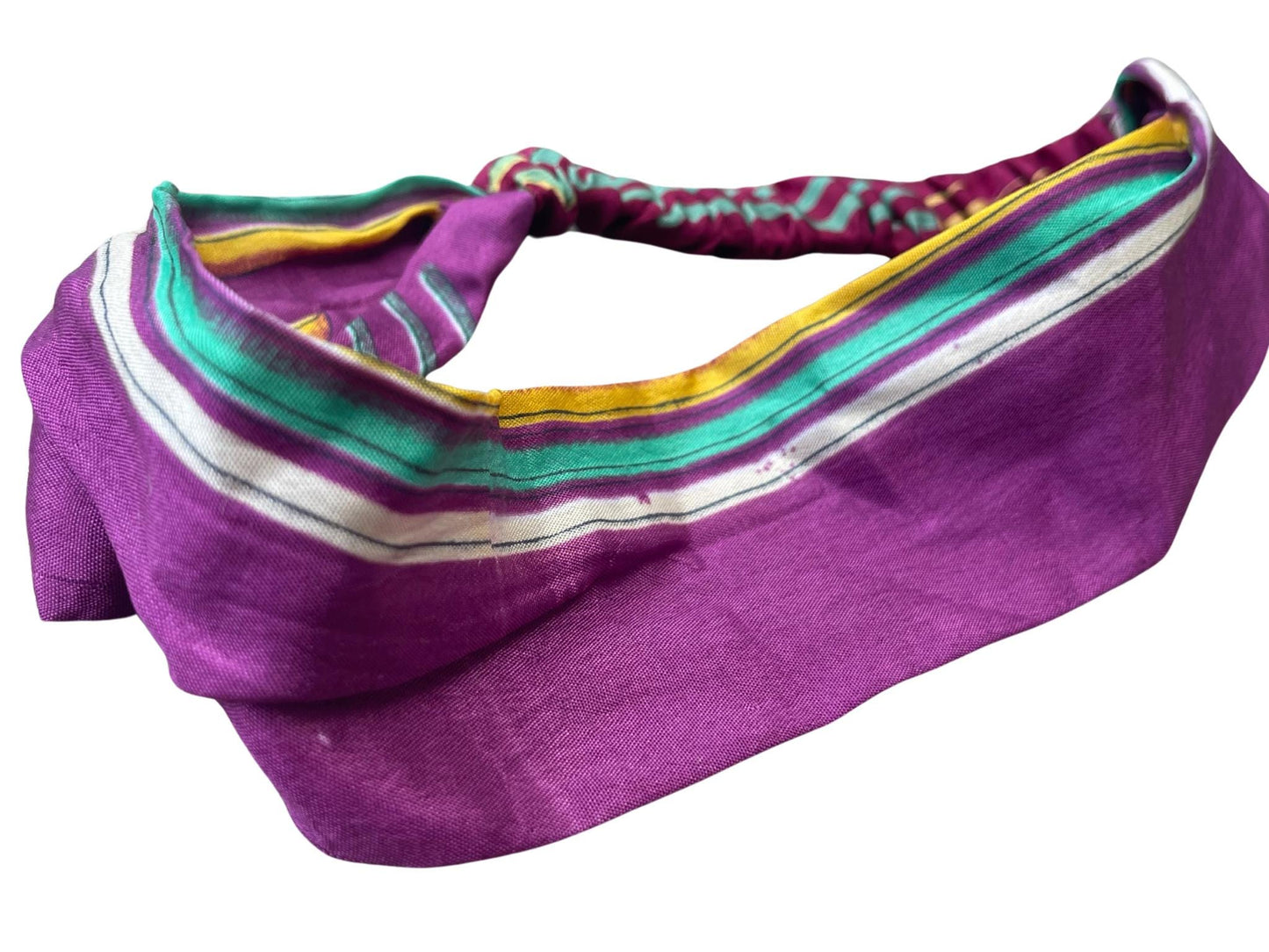 SALE Recycled hair bands, recycled head band, recycled jewellery, eco friendly gift for her, handmade hair wrap, gift for girl. Alice band