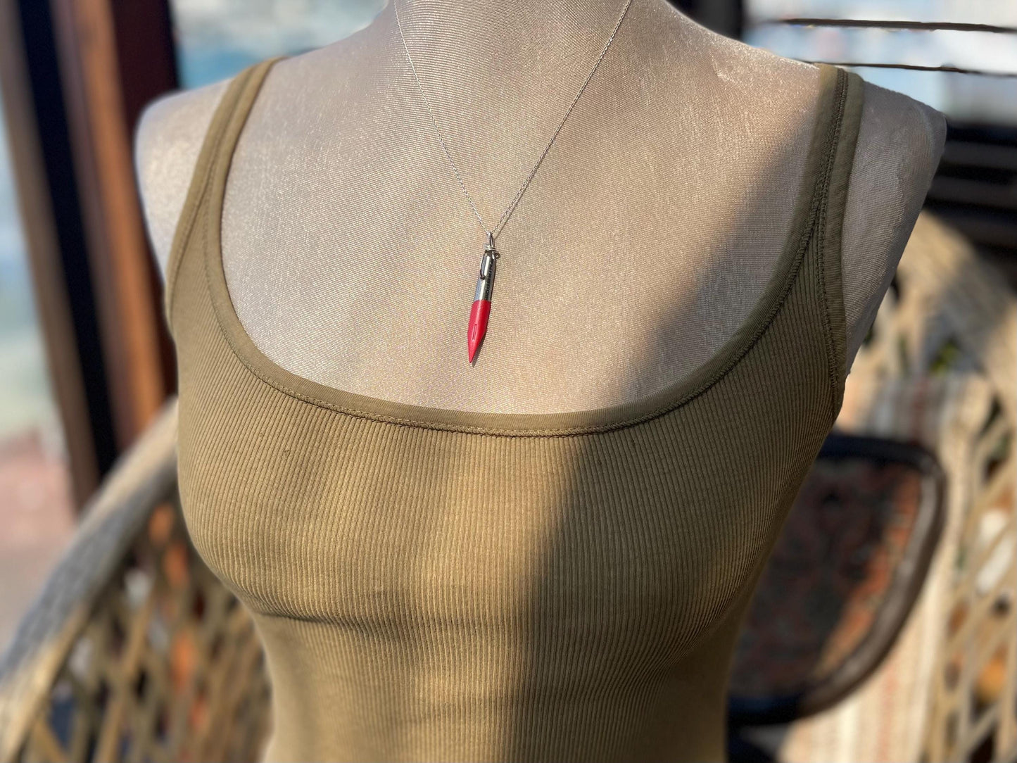 Pen nib necklace. Gift for a writer. Gift for a poet. Gift for book lover. Eco friendly jewellery. Ethical handmade jewellery. Teachers gift