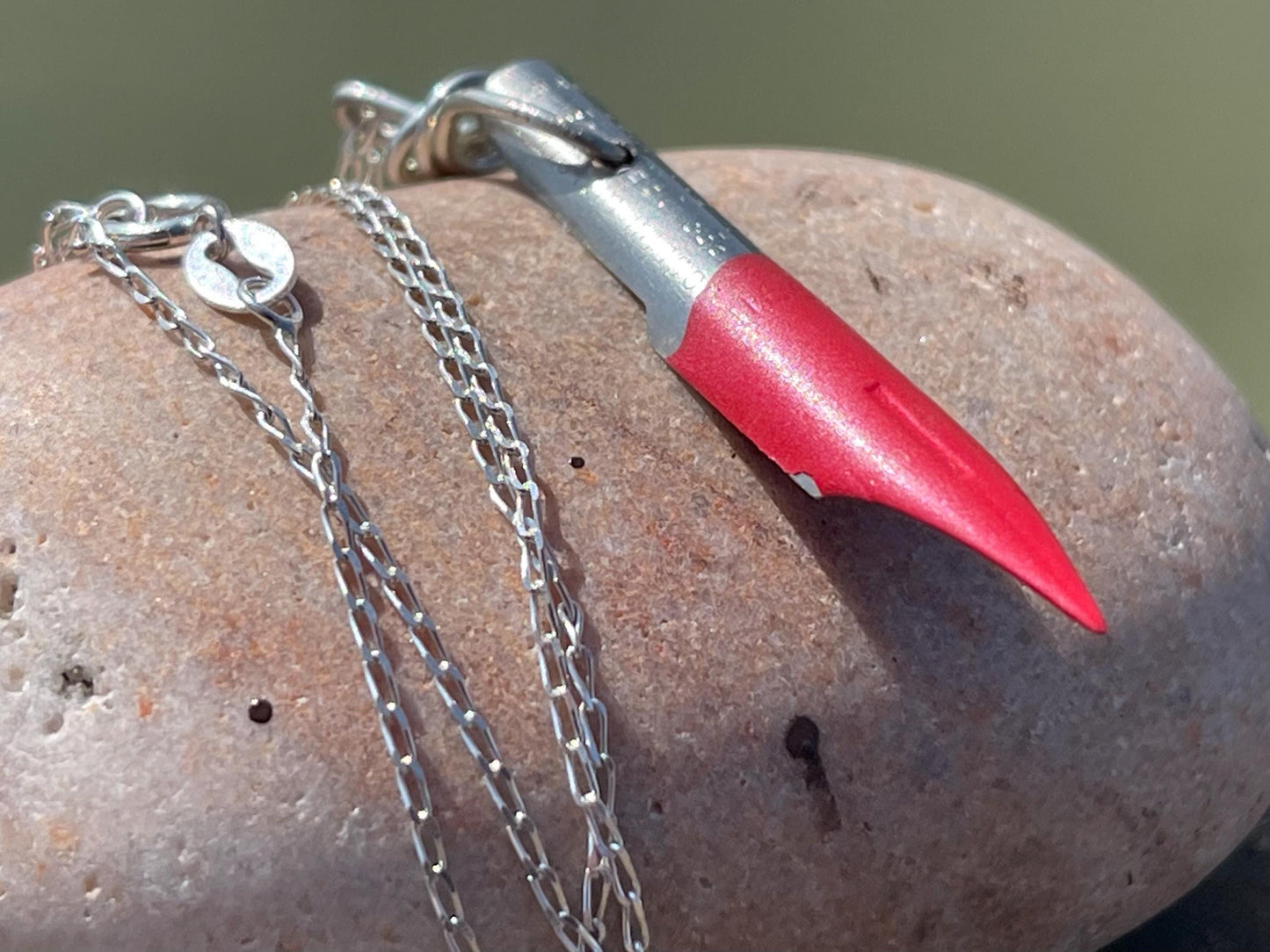 Pen nib necklace. Gift for a writer. Gift for a poet. Gift for book lover. Eco friendly jewellery. Ethical handmade jewellery. Teachers gift