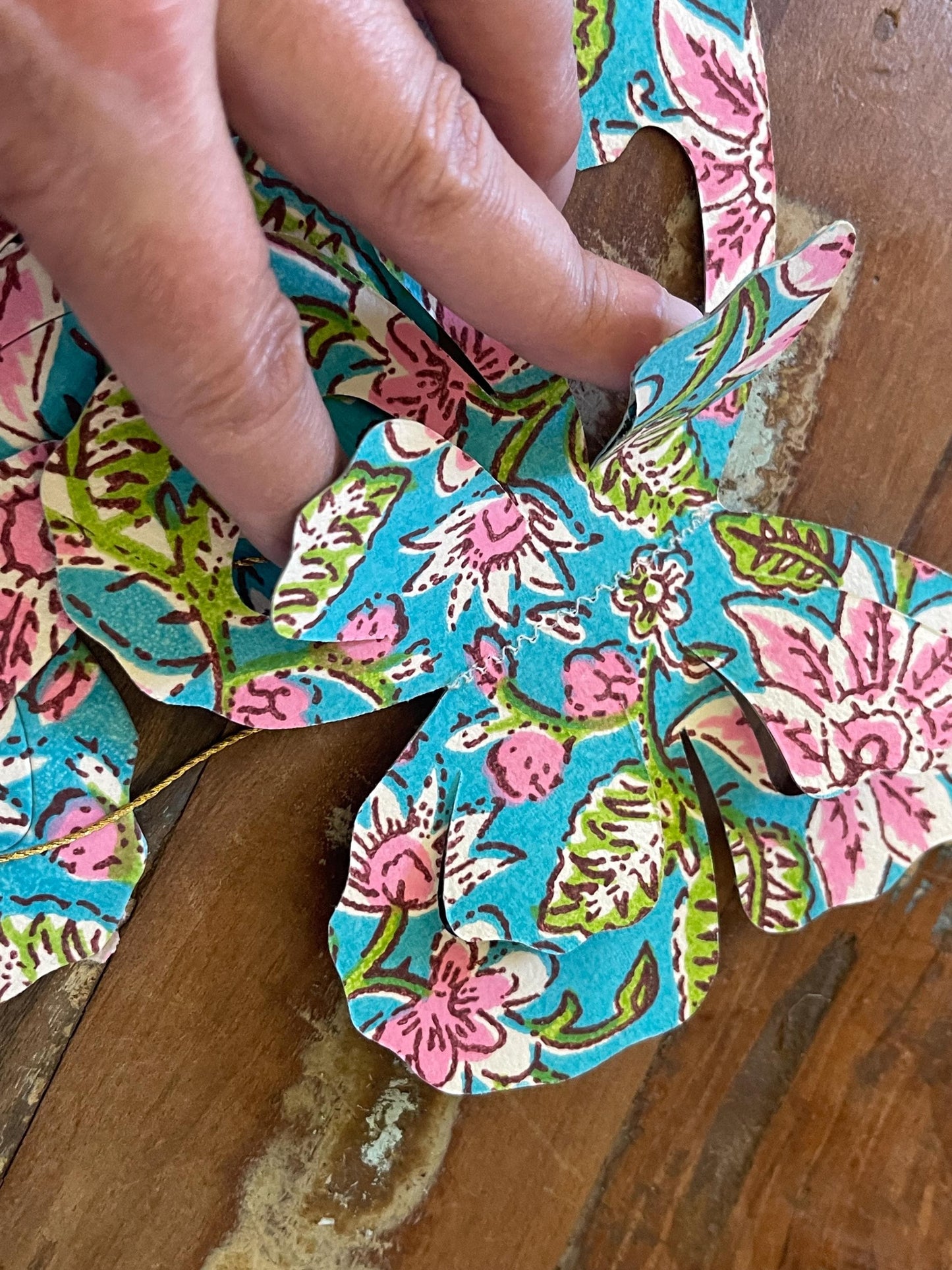 Butterfly garland for the home, garden, festivals, parties and weddings. Butterfly decorations. Gift for butterfly lover. Boho decor.