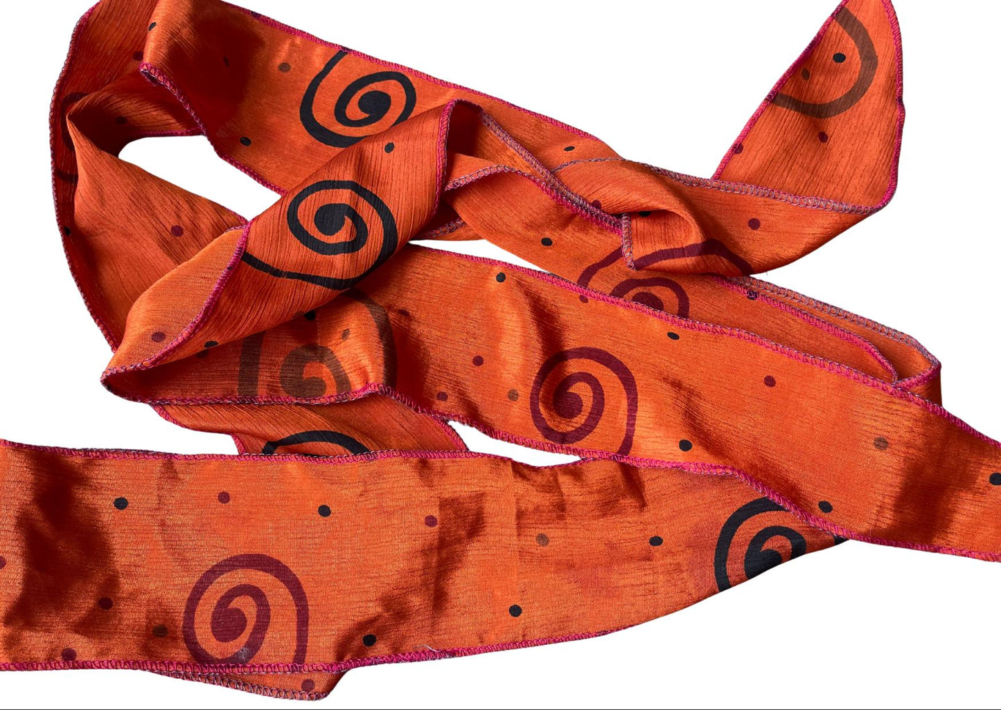 SALE Recycled hair scarves, eco friendly hair wraps, ethical gift for her, boho hairband, light scarf, handmade hairband, boho handmade hair