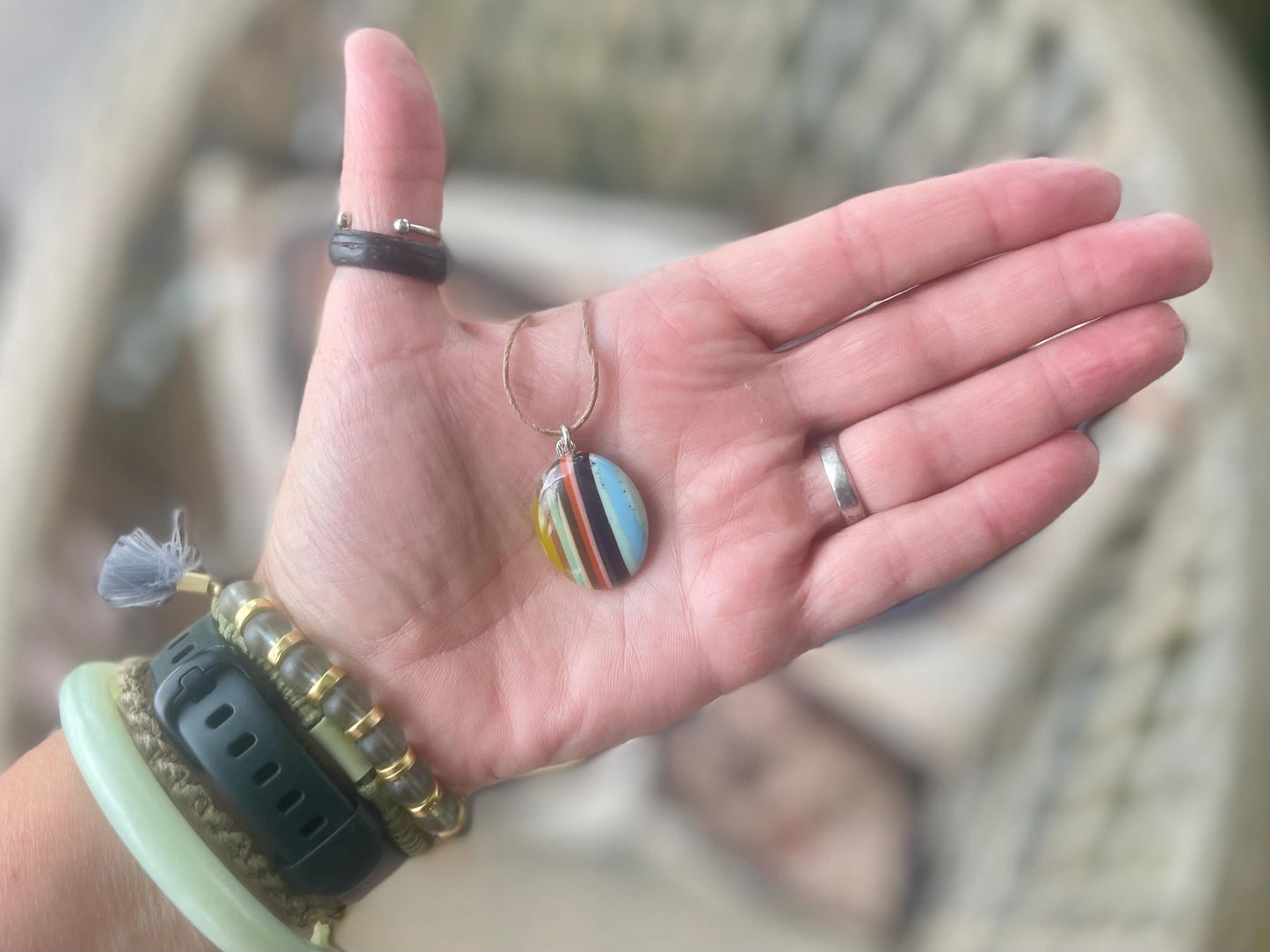 Surfite Pendants. A waste product created when making surfboards. Gift for surfer, unique gifts. Handmade gift for surfers. Surfer presents