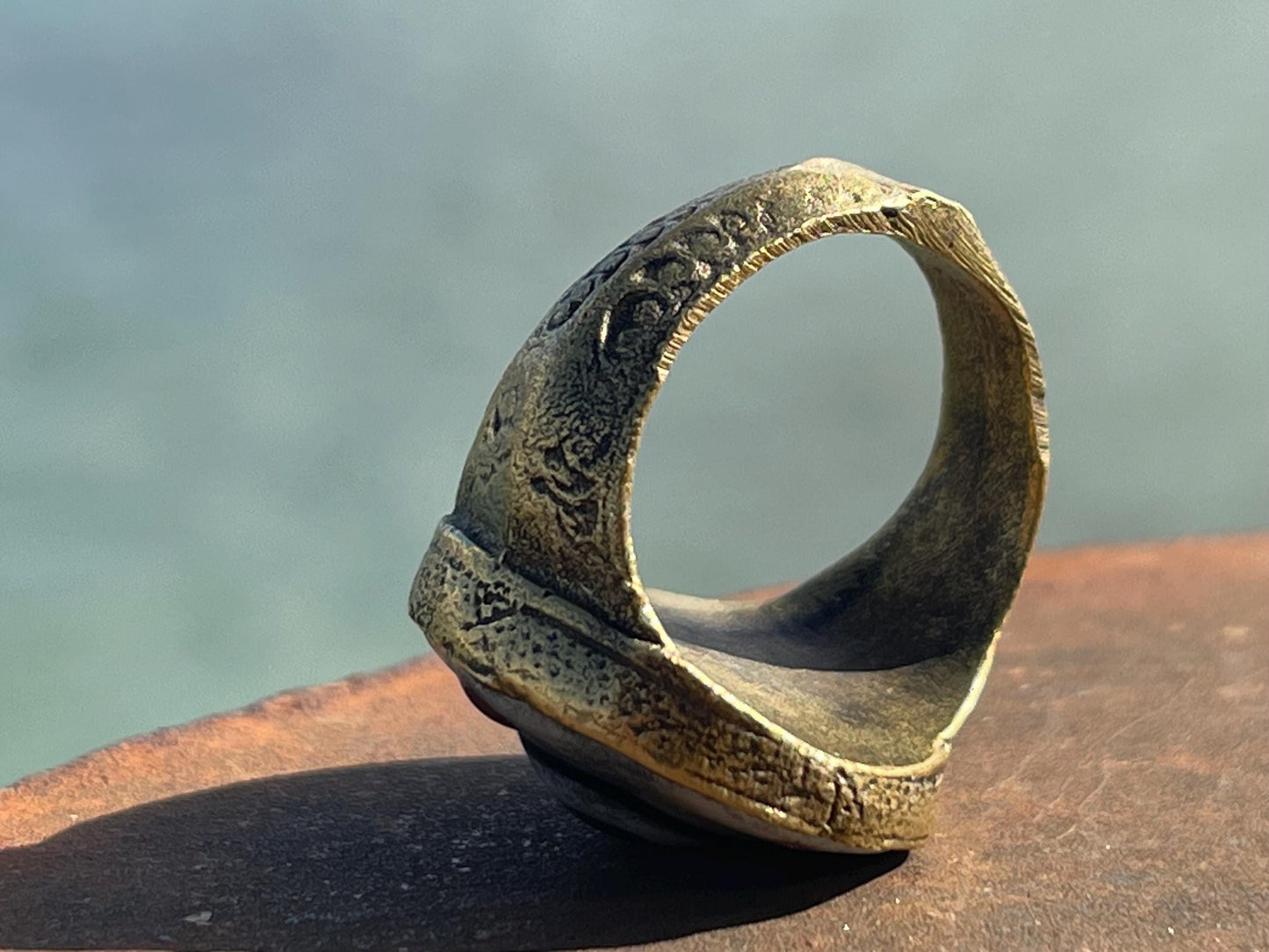 Fabulous vintage ring, large white ring, boho vintage jewellery, ethical jewellery, gypsy ring. Gypsy jewellery, statement jewellery