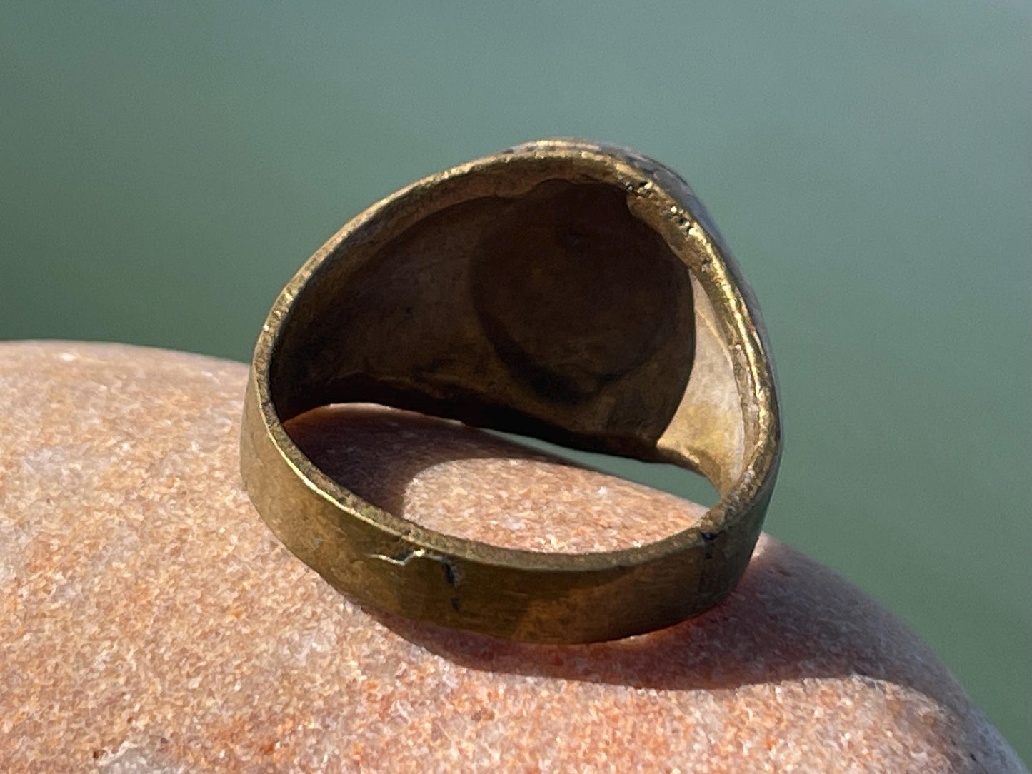 Fabulous festive red and green ring, boho vintage jewellery, ethical jewellery, gypsy ring. Gypsy jewellery. Christmas ring.