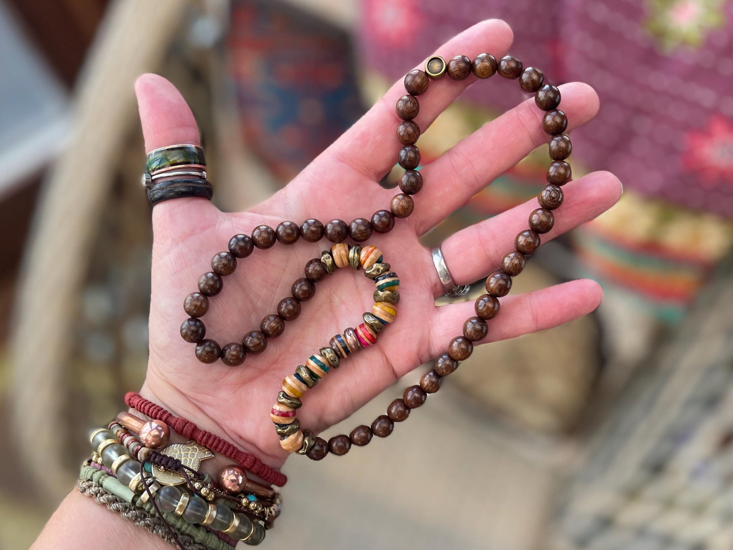 Handmade necklace made from old skateboards. Skateboard necklace. Unique gifts for men. Sustainable jewellery. Eco friendly necklaces.