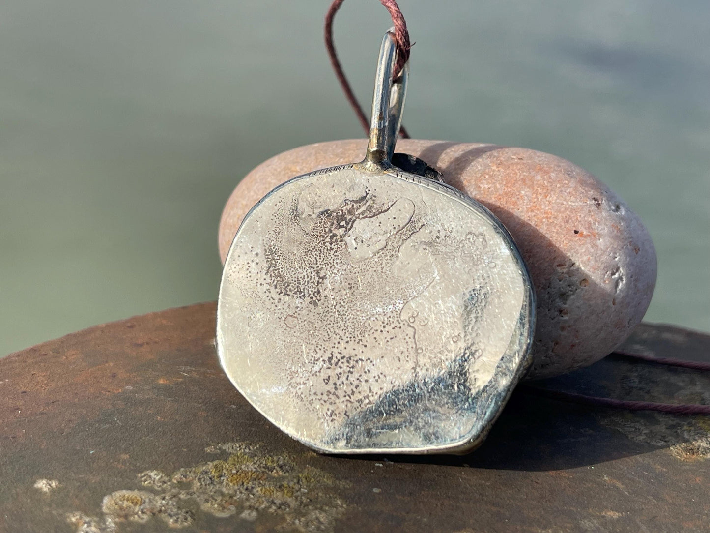 Snake necklace, turquoise necklace, vintage jewellery, ethical jewellery, snake pendant, boho necklace, unique turquoise snake.