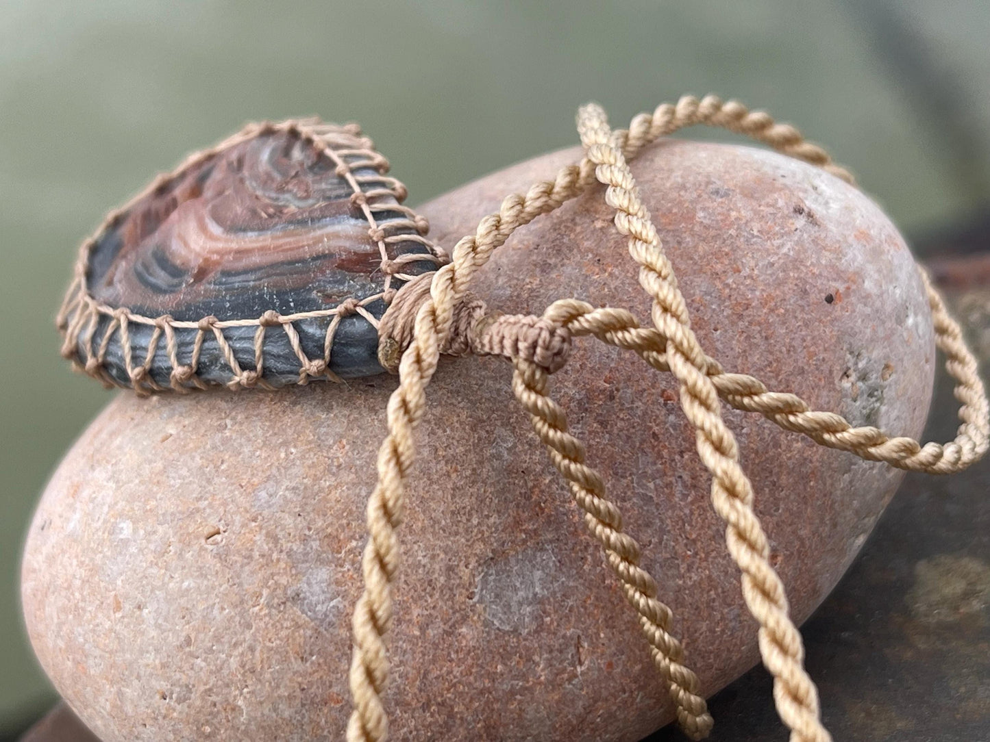 Desert druzy agate necklace, ethical jewellery, bohemian necklace, unusual jewellery, agate pendant, white gemstone necklace. Boho jewellery