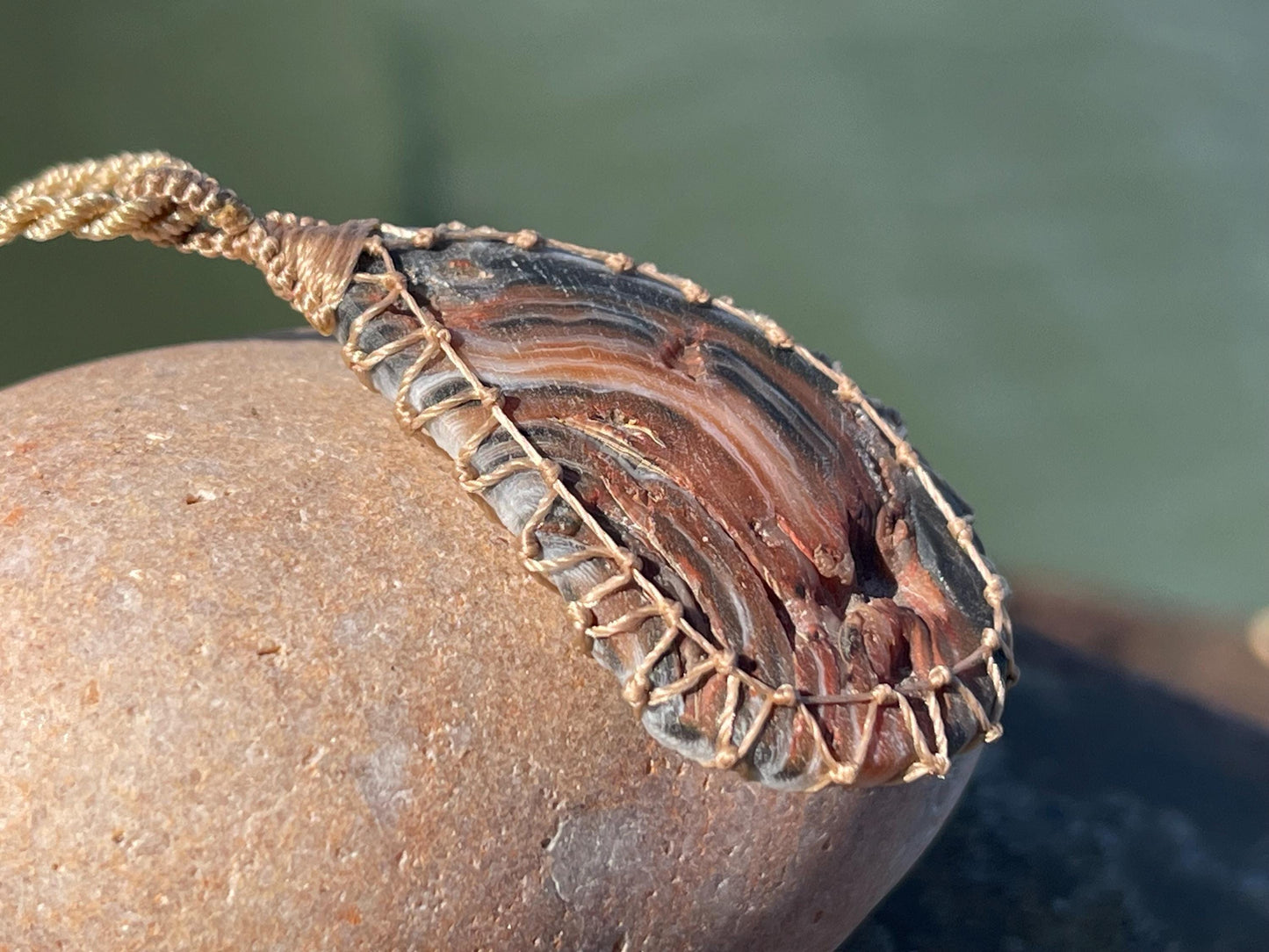 Desert druzy agate necklace, ethical jewellery, bohemian necklace, unusual jewellery, agate pendant, white gemstone necklace. Boho jewellery