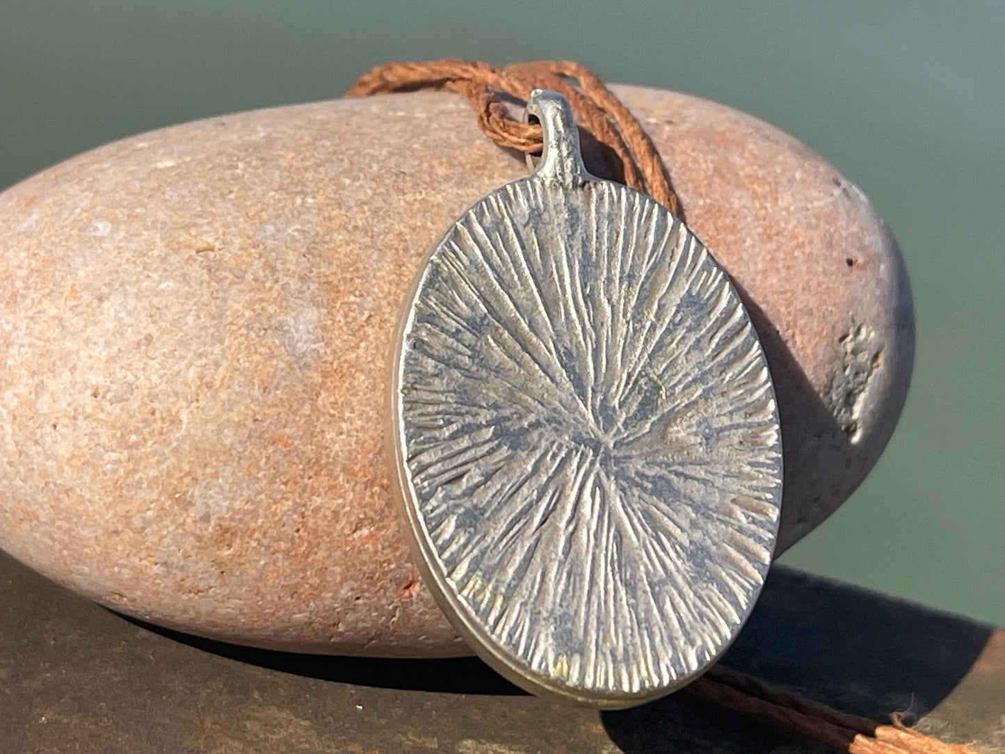 Flower necklace, ethical jewellery, forget me not necklace, handmade necklace, boho jewellery, flower pendant. Remembrance gifts.