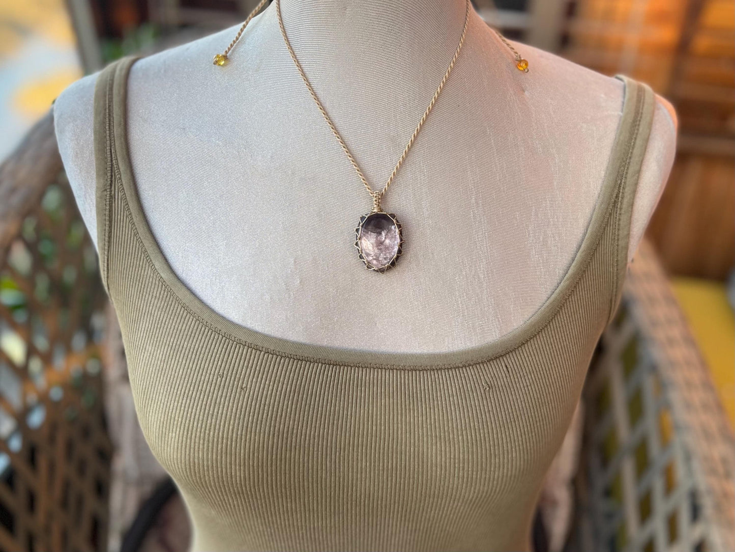 Stunning macrame wrapped lapis bracelet, ethical jewellery, unusual jewellery, macrame jewellery. Blue macrame bracelet. Boho jewellery.