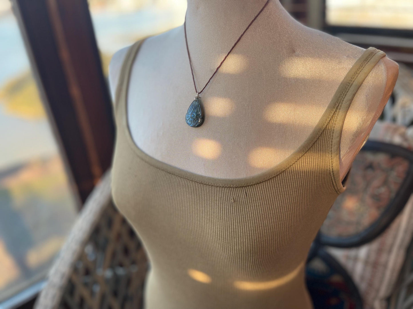 Labradorite necklace, labradorite jewellery, boho gift for her, unusual necklace, ethical jewellery, handmade necklace, labradorite pendant