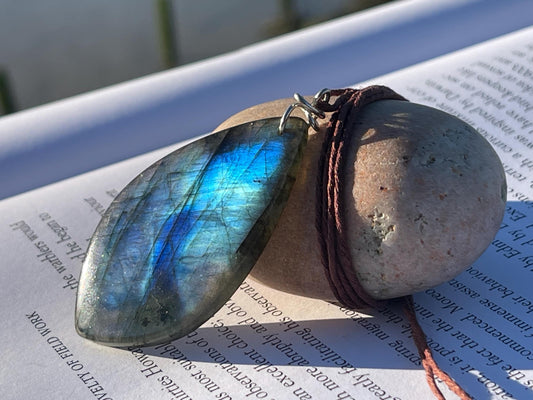 Labradorite necklace, labradorite jewellery, boho gift for her, unusual necklace, ethical jewellery, handmade necklace, labradorite pendant