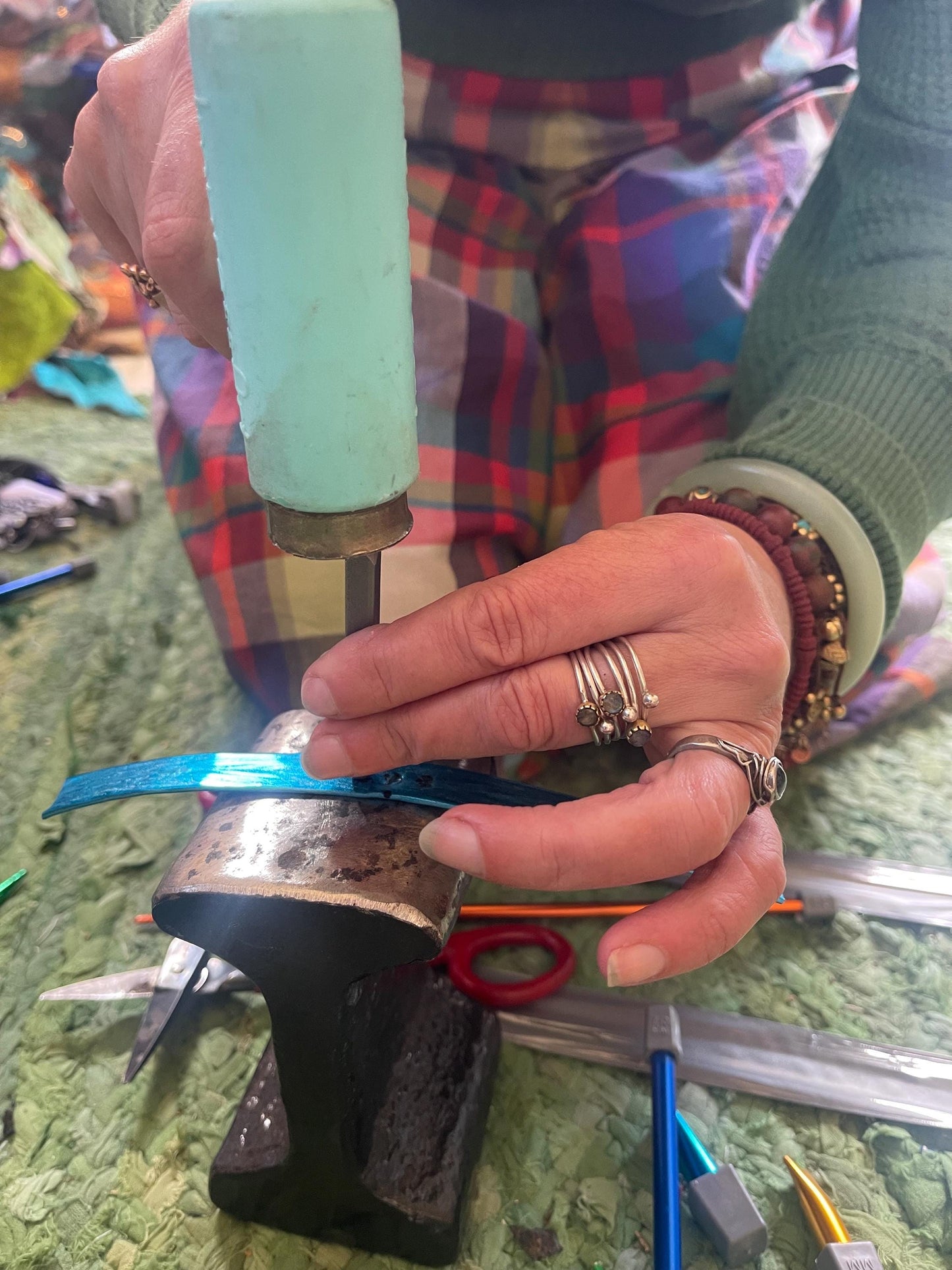 Knitting needle bracelets. Gifts for knitters. Peace bracelets, hope bracelets. Eco friendly bracelets. Eco friendly jewellery. Ethical gift