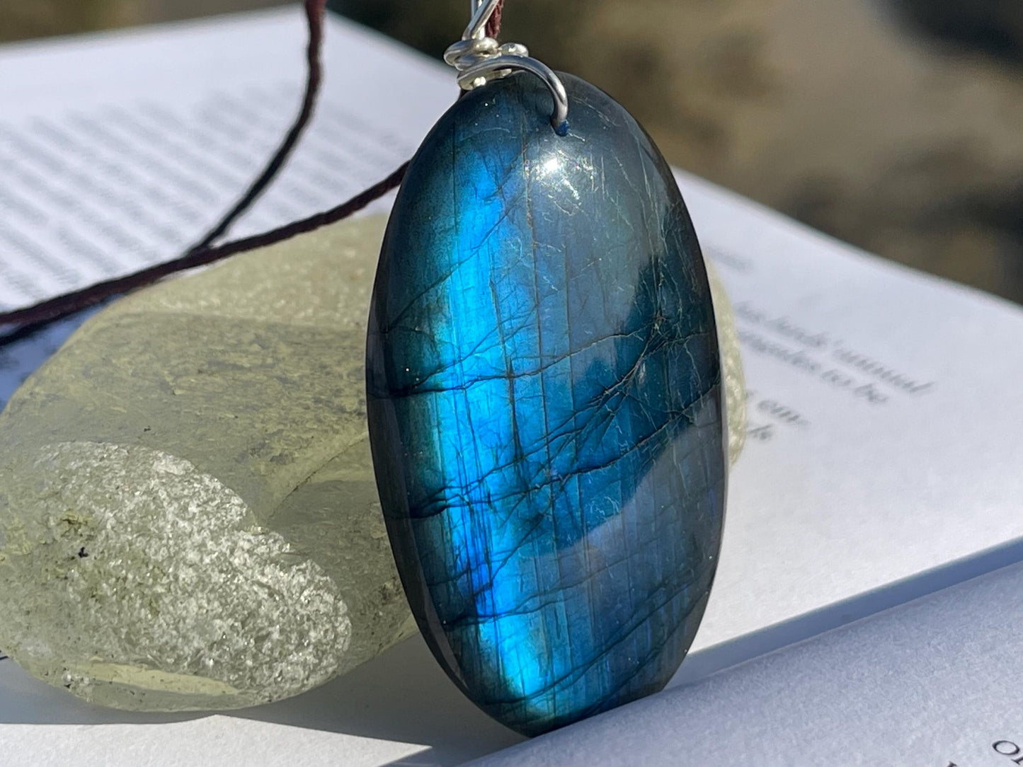 Labradorite necklace, labradorite jewellery, boho gift for her, unusual necklace, ethical jewellery, handmade necklace, labradorite pendant