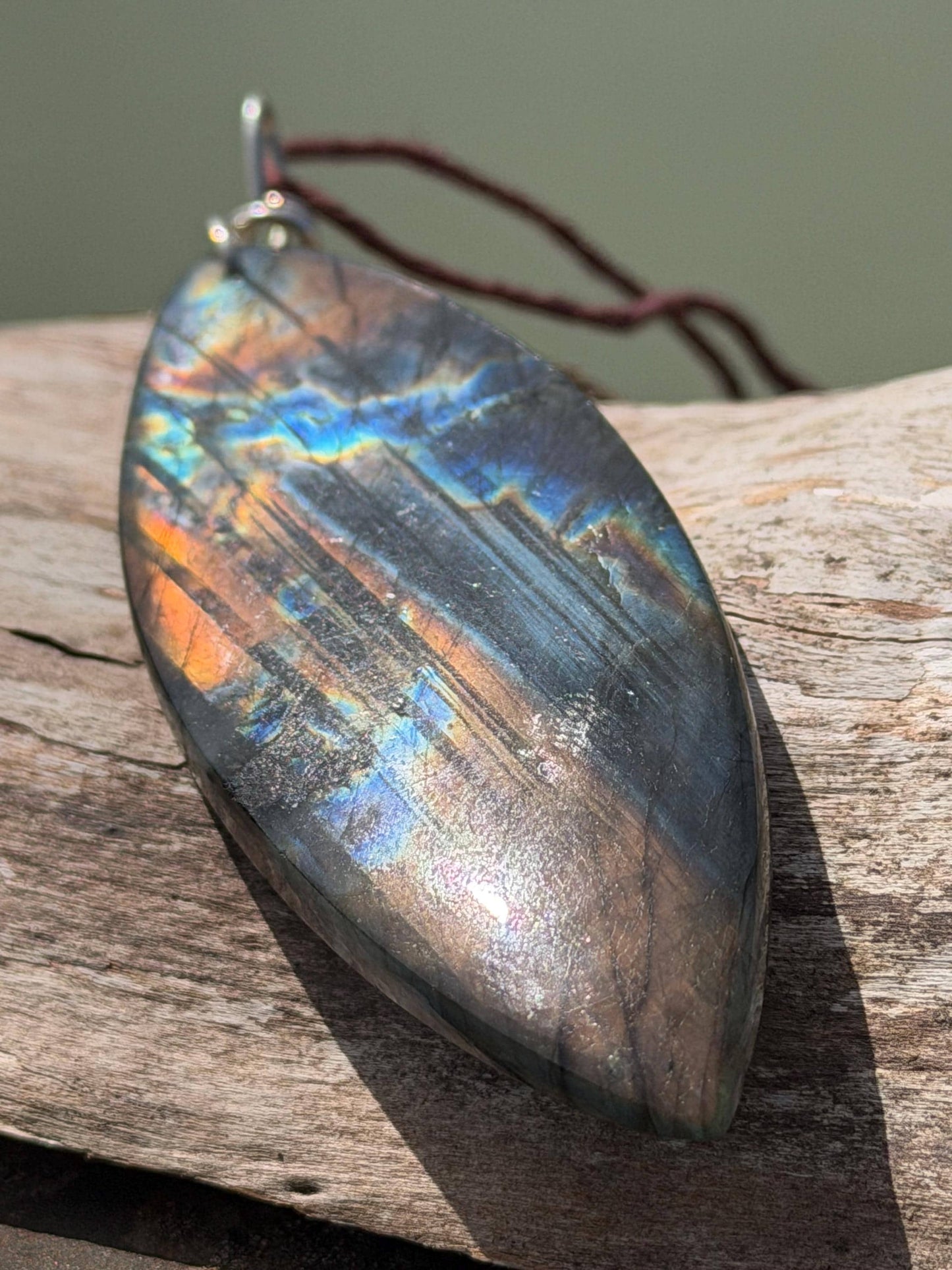 Labradorite necklace, labradorite jewellery, boho gift for her, unusual necklace, ethical jewellery, handmade necklace, labradorite pendant