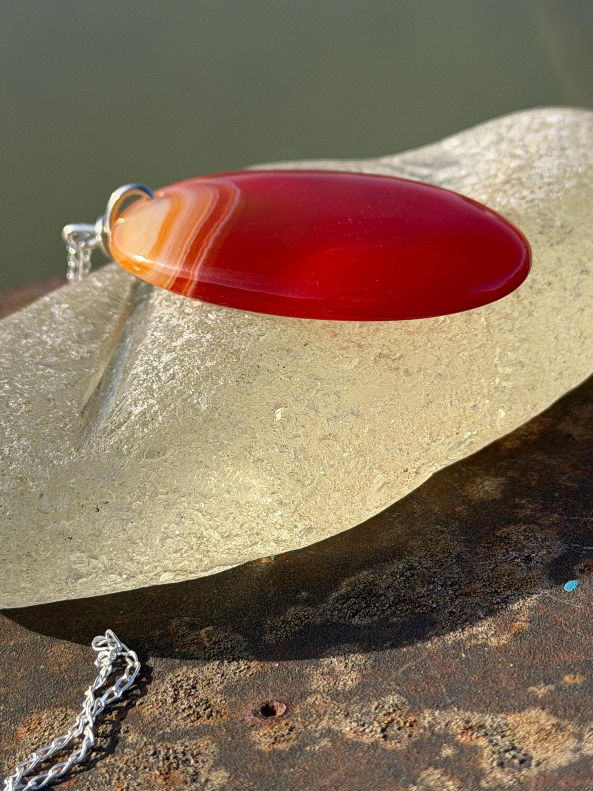 Agate necklace, ethical jewellery, bohemian necklace, unusual jewellery, agate pendant, white gemstone necklace. Boho jewellery