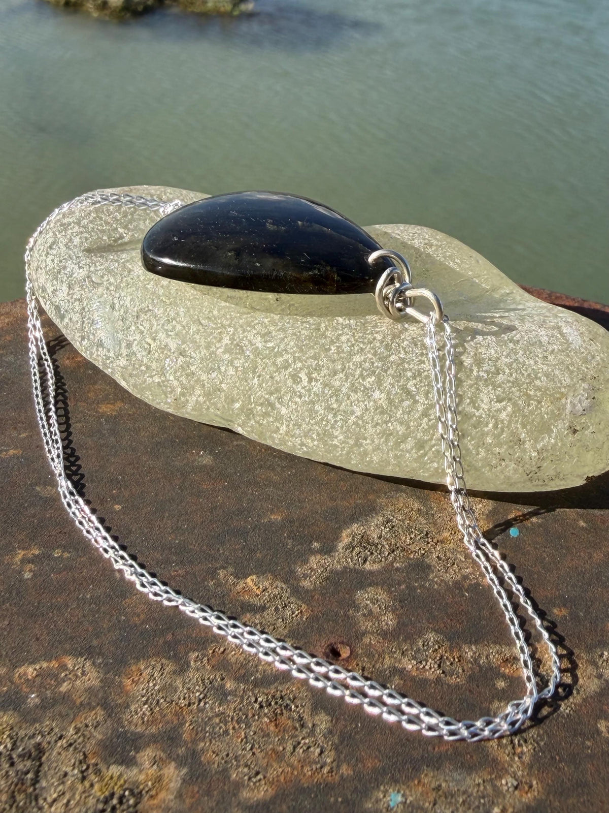 Labradorite necklace, labradorite jewellery, boho gift for her, unusual necklace, ethical jewellery, handmade necklace, labradorite pendant