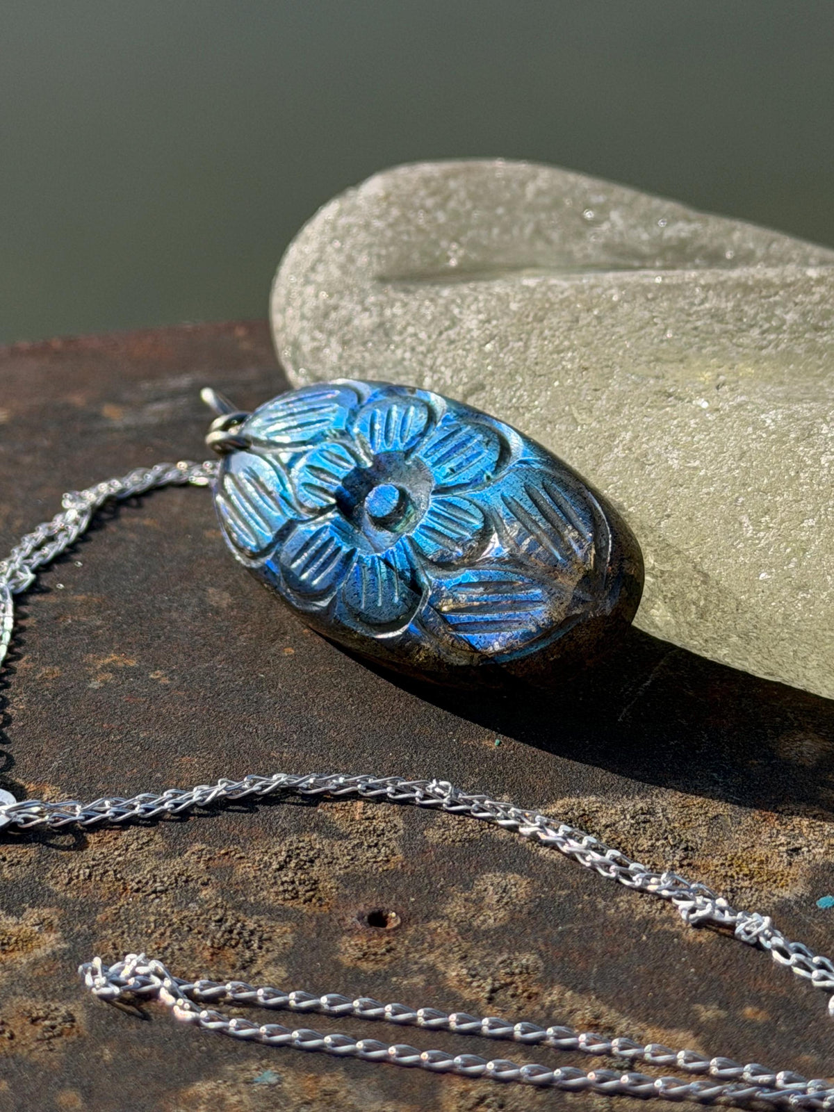Labradorite necklace, labradorite jewellery, boho gift for her, unusual necklace, ethical jewellery, handmade necklace, labradorite pendant