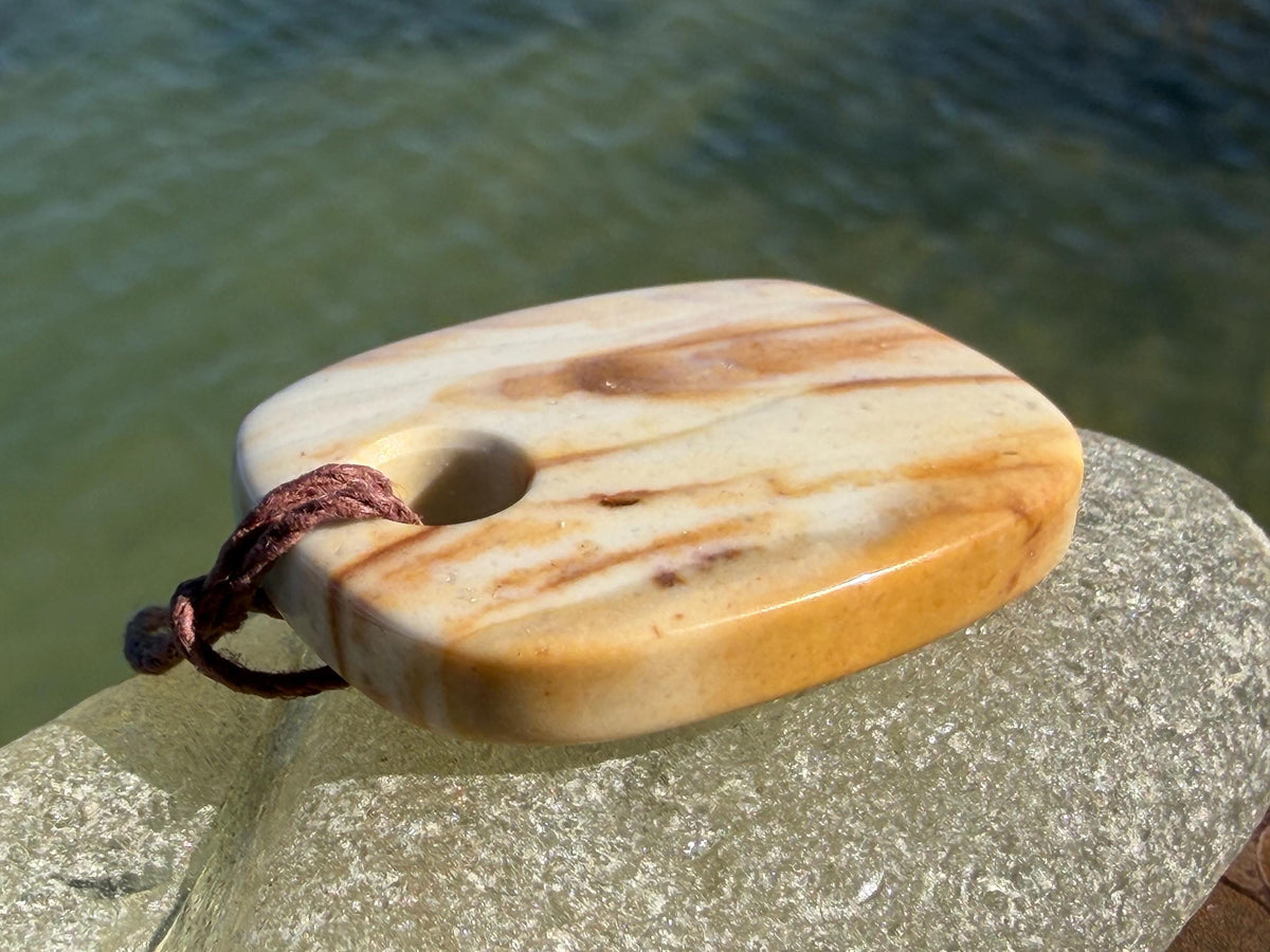 Picasso jasper gemstone necklace. Ethical jewellery, orange gemstone pendants. Stunning unique jewellery. Unique gifts. Unique earrings.