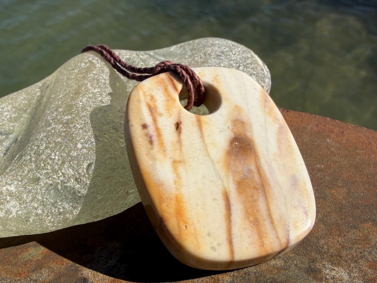 Picasso jasper gemstone necklace. Ethical jewellery, orange gemstone pendants. Stunning unique jewellery. Unique gifts. Unique earrings.