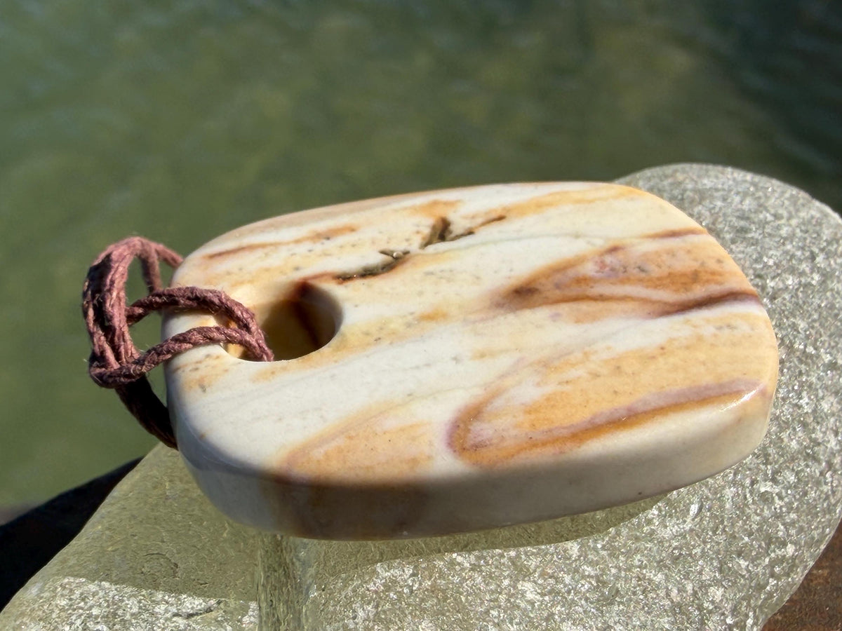 Picasso jasper gemstone necklace. Ethical jewellery, orange gemstone pendants. Stunning unique jewellery. Unique gifts. Unique earrings.